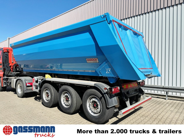 Semi-trailer jungkit baru Euro ATM 27, HARDOX Stahlmulde ca. 27m³,: gambar 9