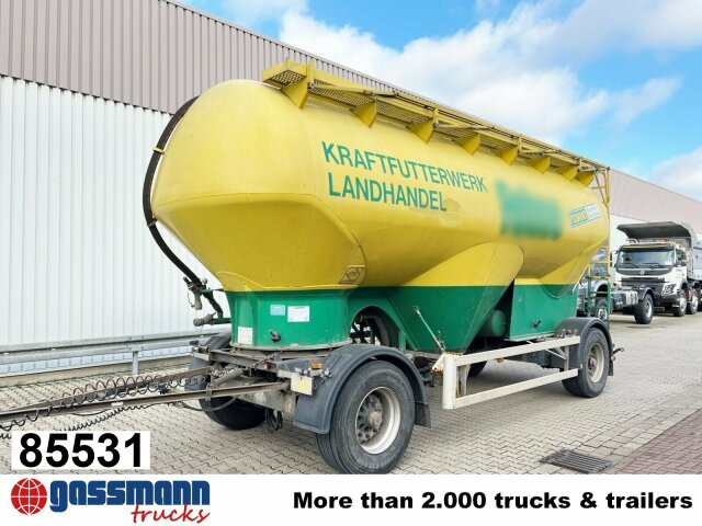 Feldbinder EUT 31.2 Silo-Anhänger, ca. 31m³, 4x Domdeckel - Trailer tangki: gambar 1 Feldbinder EUT 31.2 Silo-Anhänger, ca. 31m³, 4x Domdeckel - Trailer tangki: gambar 1