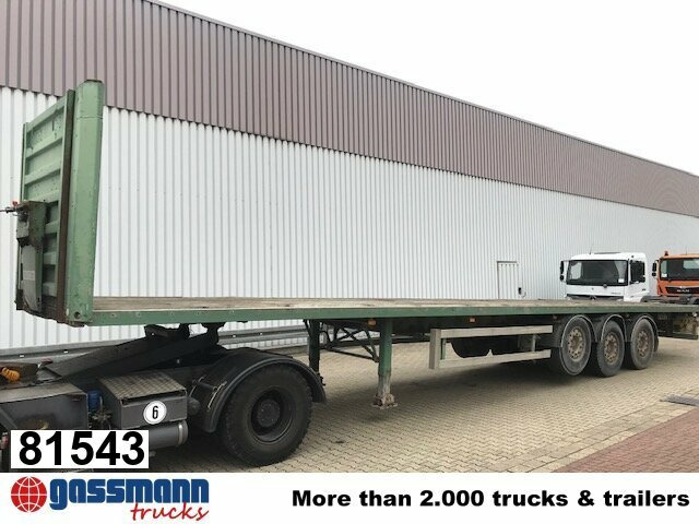 General Trailer SYY3FP Plattformauflieger, Liftachse - Semi-trailer flatbed: gambar 1 General Trailer SYY3FP Plattformauflieger, Liftachse - Semi-trailer flatbed: gambar 1
