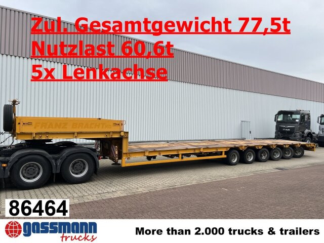 Goldhofer STZ-L6-62/80, 5x Lenkachse - Semi-trailer low bed: gambar 1 Goldhofer STZ-L6-62/80, 5x Lenkachse - Semi-trailer low bed: gambar 1
