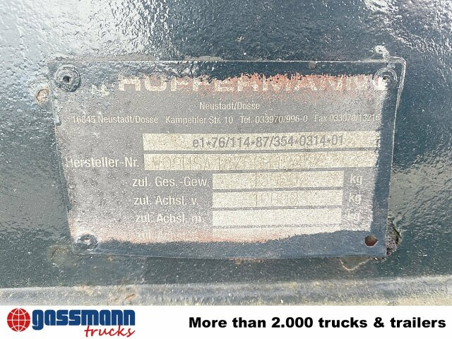 Hüffermann HSA 18.70 Schlittenabroller - Trailer lewati: gambar 3 Hüffermann HSA 18.70 Schlittenabroller - Trailer lewati: gambar 3
