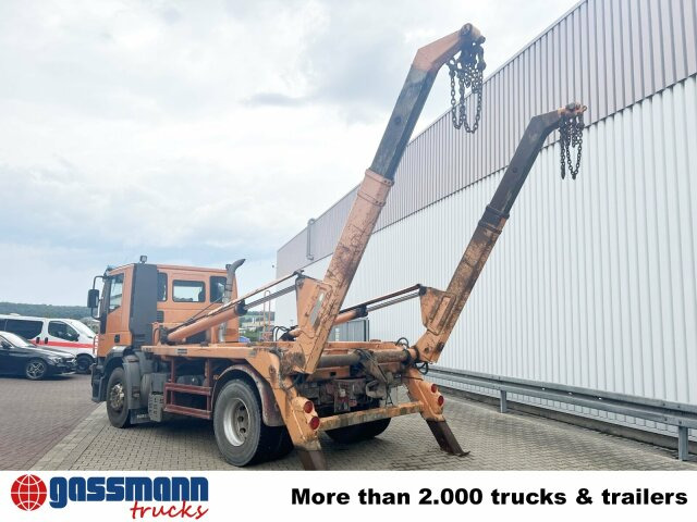 Truk skip loader Iveco 190 AD 35 4x2, Meiller Tele-Absetzer: gambar 10