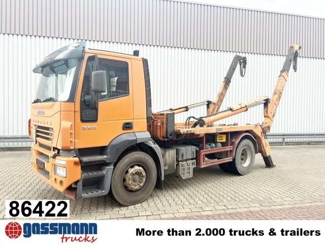 Iveco 190 AD 35 4x2, Meiller Tele-Absetzer - Truk skip loader: gambar 1 Iveco 190 AD 35 4x2, Meiller Tele-Absetzer - Truk skip loader: gambar 1