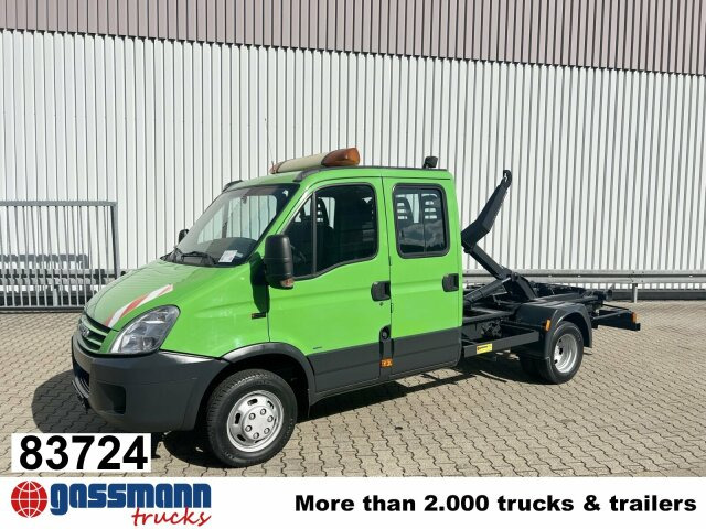 Iveco Daily 45C15D 4x2 Doka, City-Abroller - Hook lift, Van pengiriman: gambar 1 Iveco Daily 45C15D 4x2 Doka, City-Abroller - Hook lift, Van pengiriman: gambar 1