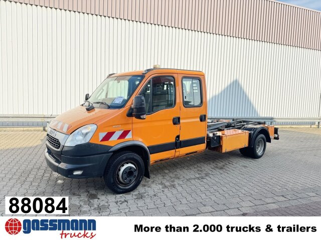 Iveco Daily 70C17 4x2 Doka, EEV, City-Abroller - Hook lift: gambar 1 Iveco Daily 70C17 4x2 Doka, EEV, City-Abroller - Hook lift: gambar 1