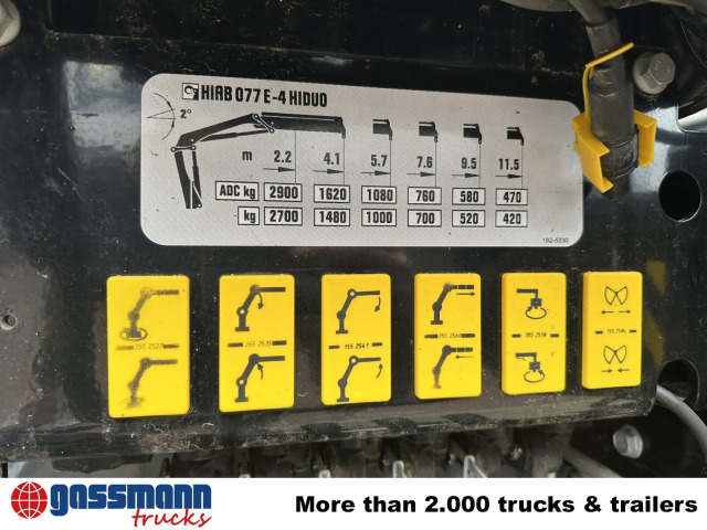 Iveco EuroCargo ML140E25K 4x2, EEV, Kran Hiab 077E-4 - Truk jungkit, Truk derek: gambar 5 Iveco EuroCargo ML140E25K 4x2, EEV, Kran Hiab 077E-4 - Truk jungkit, Truk derek: gambar 5