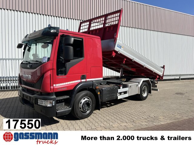 Iveco EuroCargo ML140E28K 4x2, Nüssli 3-S-Kipper, 2 x - Truk jungkit: gambar 1 Iveco EuroCargo ML140E28K 4x2, Nüssli 3-S-Kipper, 2 x - Truk jungkit: gambar 1