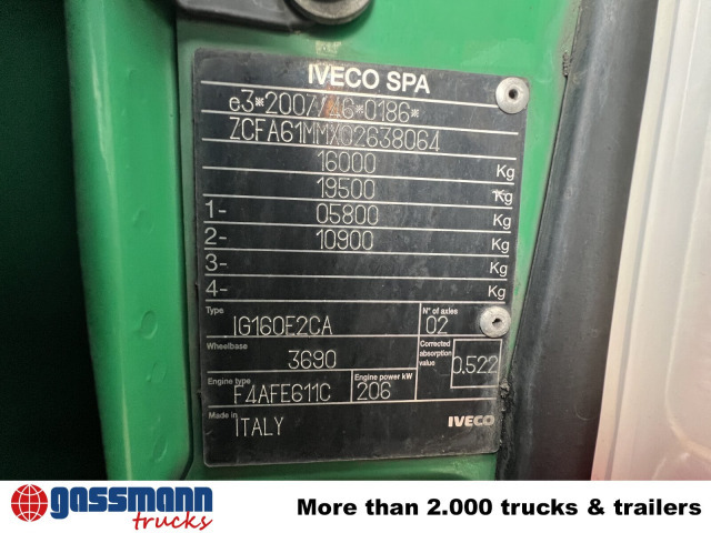 Iveco EuroCargo ML160E28 4x2 mit Kran Hiab XS 088 ES-2 - Truk jungkit, Truk derek: gambar 5 Iveco EuroCargo ML160E28 4x2 mit Kran Hiab XS 088 ES-2 - Truk jungkit, Truk derek: gambar 5