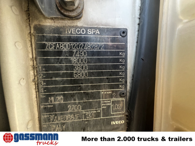 Iveco EuroCargo ML80E18K 4x2 - Truk jungkit: gambar 3 Iveco EuroCargo ML80E18K 4x2 - Truk jungkit: gambar 3