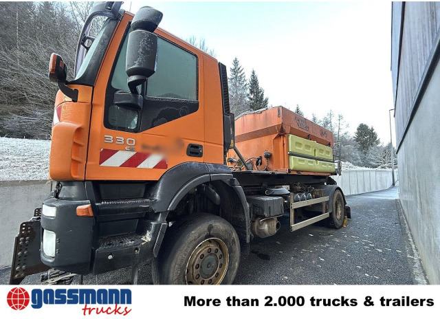 Iveco Trakker AD190T33WP 4x4, Winterdienstausstattung - Hook lift: gambar 2 Iveco Trakker AD190T33WP 4x4, Winterdienstausstattung - Hook lift: gambar 2
