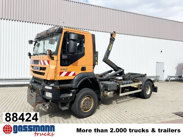 Iveco Trakker AD190T33WP 4x4, Winterdienstausstattung - Hook lift: gambar 1 Iveco Trakker AD190T33WP 4x4, Winterdienstausstattung - Hook lift: gambar 1