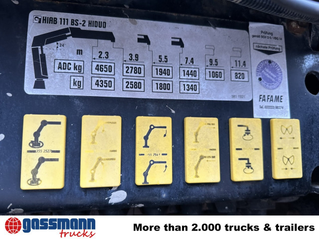 Truk jungkit, Truk derek Iveco Trakker AD190T36W 4x4, EEV, Kran Hiab 111BS-2: gambar 6