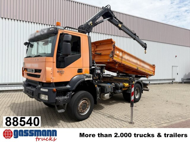 Iveco Trakker AD190T36W 4x4, EEV, Kran Hiab 111BS-2 - Truk jungkit, Truk derek: gambar 1 Iveco Trakker AD190T36W 4x4, EEV, Kran Hiab 111BS-2 - Truk jungkit, Truk derek: gambar 1