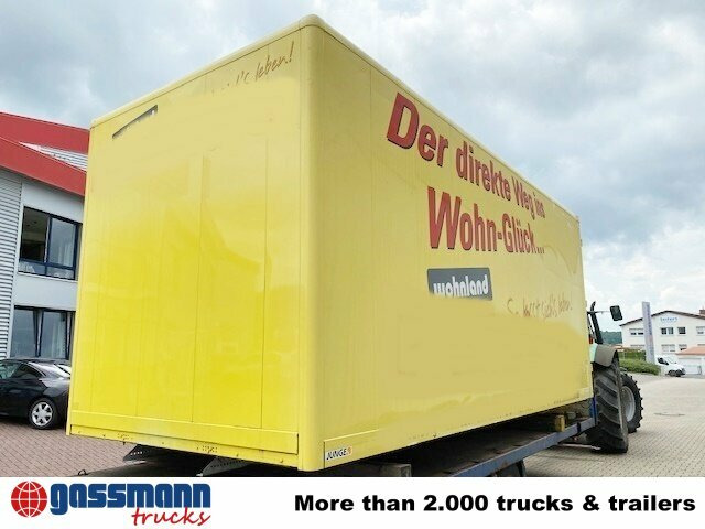 Junge Möbelkofferaufbau, 36 cbm - Tukar tubuh box: gambar 4 Junge Möbelkofferaufbau, 36 cbm - Tukar tubuh box: gambar 4