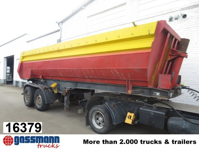 Kögel SKHL 18 Alu Rundmulde, 24 cbm, Blechboden - Semi-trailer jungkit: gambar 1 Kögel SKHL 18 Alu Rundmulde, 24 cbm, Blechboden - Semi-trailer jungkit: gambar 1