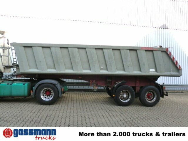Kögel SKML 18, Alu Kastenmulde ca. 19m³ - Semi-trailer jungkit: gambar 2 Kögel SKML 18, Alu Kastenmulde ca. 19m³ - Semi-trailer jungkit: gambar 2