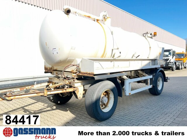 Kramer, SA 18 Fäkalienanhänger, ca. 10.000l - Trailer tangki: gambar 1 Kramer, SA 18 Fäkalienanhänger, ca. 10.000l - Trailer tangki: gambar 1