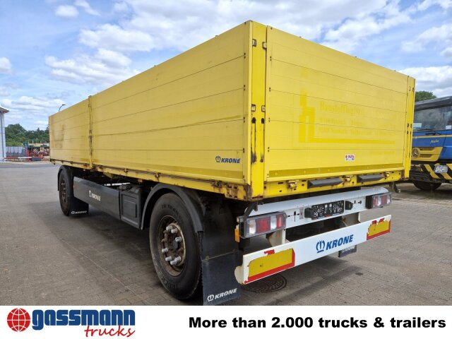 Krone AZP 18 Baustoffanhänger, 5x VORHANDEN! - Trailer flatbed: gambar 2 Krone AZP 18 Baustoffanhänger, 5x VORHANDEN! - Trailer flatbed: gambar 2