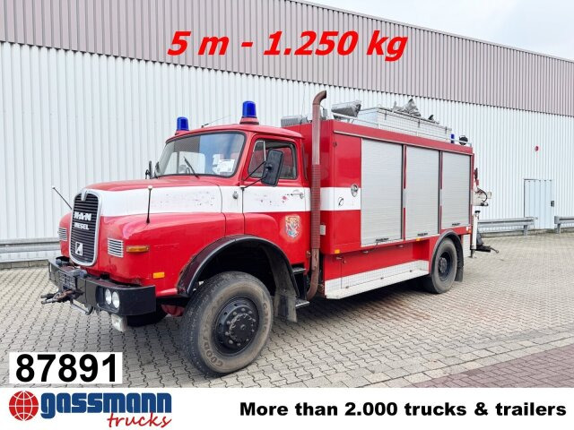MAN 16.168 HAK 4x4, Seilwinde, Heckkran Hiab 650/1 - Ambulans: gambar 1 MAN 16.168 HAK 4x4, Seilwinde, Heckkran Hiab 650/1 - Ambulans: gambar 1