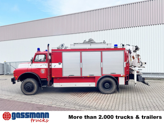 MAN 16.168 HAK 4x4, Seilwinde, Heckkran Hiab 650/1 - Truk pemadam kebakaran: gambar 2 MAN 16.168 HAK 4x4, Seilwinde, Heckkran Hiab 650/1 - Truk pemadam kebakaran: gambar 2