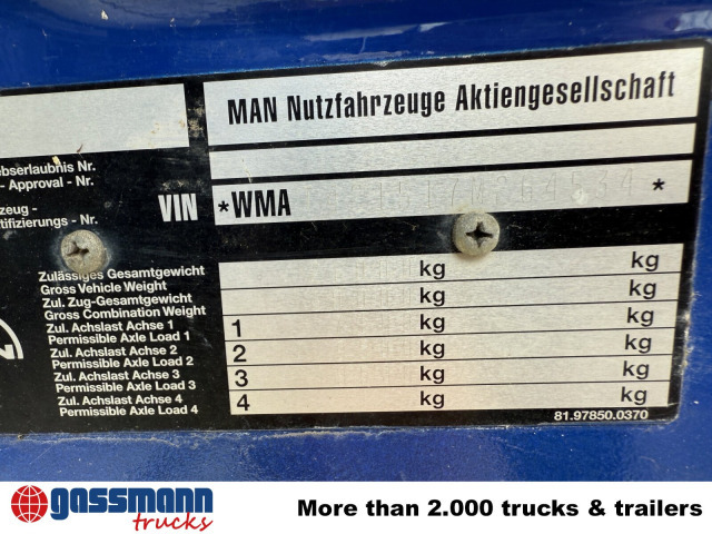MAN 27.403 6x6 BB, EX-THW - Truk sasis: gambar 3 MAN 27.403 6x6 BB, EX-THW - Truk sasis: gambar 3