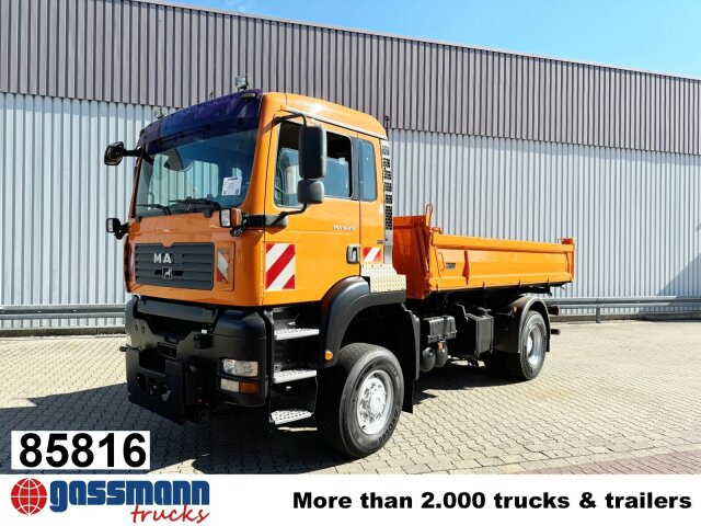 MAN TGA 18.310 4x4 BL, Winterdienstausstattung - Truk jungkit, Truk derek: gambar 1 MAN TGA 18.310 4x4 BL, Winterdienstausstattung - Truk jungkit, Truk derek: gambar 1
