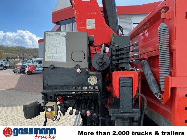 MAN TGA 18.400 4x2 BL Pritsche Heckkran PM17523 - Truk flatbed, Truk derek: gambar 2 MAN TGA 18.400 4x2 BL Pritsche Heckkran PM17523 - Truk flatbed, Truk derek: gambar 2