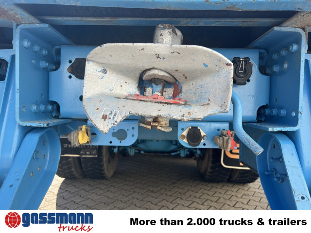 MAN TGA 26.310 6X6 BB mit Kran HMF 1253-K4, Funk - Truk flatbed, Truk derek: gambar 2 MAN TGA 26.310 6X6 BB mit Kran HMF 1253-K4, Funk - Truk flatbed, Truk derek: gambar 2