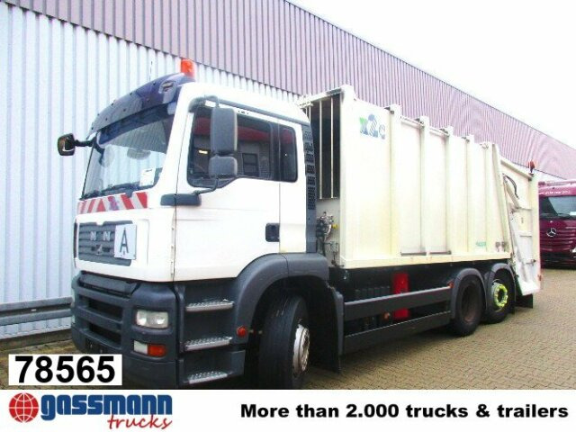 MAN TGA 26.310 BL 6x2, Haller M21-x2c, 21m³ - Truk sampah: gambar 1 MAN TGA 26.310 BL 6x2, Haller M21-x2c, 21m³ - Truk sampah: gambar 1
