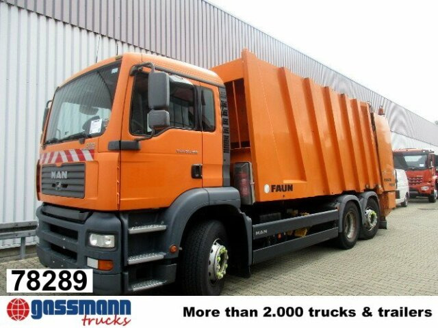 MAN TGA 26.350/400 6x2-2BL FAUN POWER PRESS 524, - Truk sampah: gambar 1 MAN TGA 26.350/400 6x2-2BL FAUN POWER PRESS 524, - Truk sampah: gambar 1