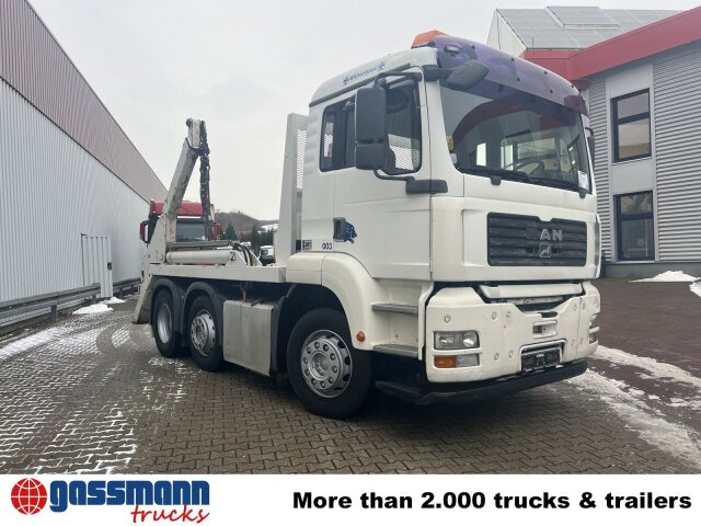 Truk skip loader MAN TGA 26.360 6X2/4 BL, Vorlauf Lenk-Liftachse: gambar 10