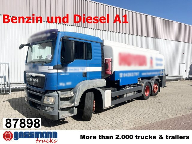 MAN TGA 26.400 6x2-4 BL, A1, Lenk-/Liftachse, ADR, - Truk tangki: gambar 1 MAN TGA 26.400 6x2-4 BL, A1, Lenk-/Liftachse, ADR, - Truk tangki: gambar 1