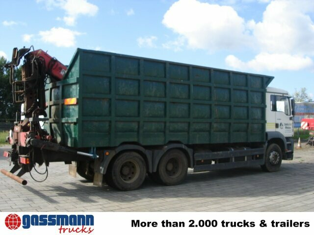 Truk logging, Truk derek untuk pengangkutan kayu MAN TGA 26.413 BB 6x4 Kran Heckkran Jonsered 1020: gambar 7 Truk logging, Truk derek untuk pengangkutan kayu MAN TGA 26.413 BB 6x4 Kran Heckkran Jonsered 1020: gambar 7