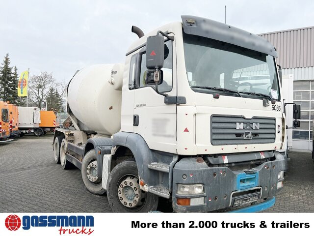 MAN TGA 35.360 8X4 BB, Betonmischer Karrena 10m³ - Truk pengaduk beton: gambar 4 MAN TGA 35.360 8X4 BB, Betonmischer Karrena 10m³ - Truk pengaduk beton: gambar 4