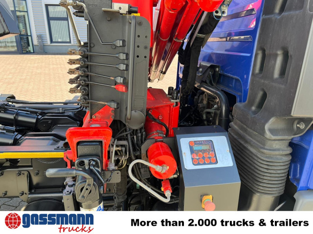 Hook lift, Truk derek MAN TGL 12.180/210 4x2 BB, City-Abroller, Kran AMCO: gambar 11