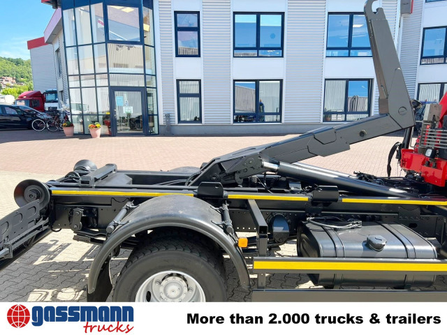 Hook lift, Truk derek MAN TGL 12.180/210 4x2 BB, City-Abroller, Kran AMCO: gambar 12