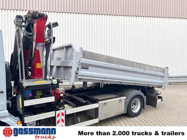 MAN TGL 12.180 4X2 BL mit Kran HMF 900-K1 - Truk jungkit, Truk derek: gambar 2 MAN TGL 12.180 4X2 BL mit Kran HMF 900-K1 - Truk jungkit, Truk derek: gambar 2