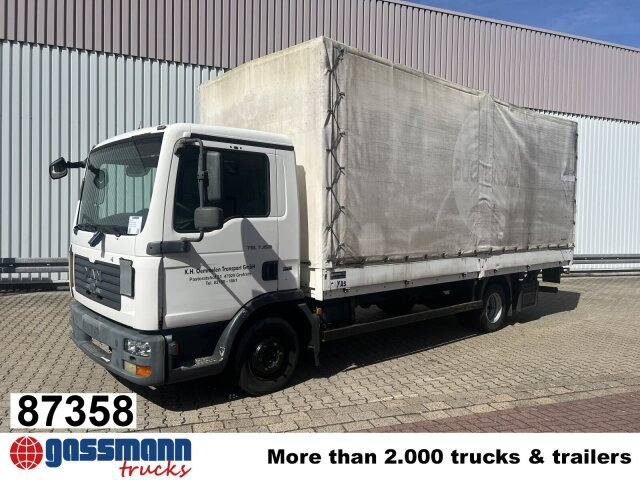 MAN TGL 7.150 4x2 BB mit LBW BÄR - Truk flatbed: gambar 1 MAN TGL 7.150 4x2 BB mit LBW BÄR - Truk flatbed: gambar 1