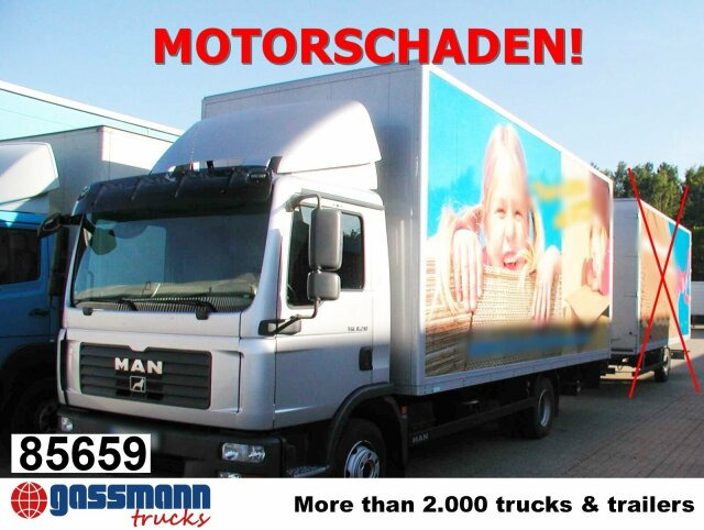 MAN TGL 8.210 4X2 BL mit LBW MBB, MOTORSCHADEN! - Truk box: gambar 1 MAN TGL 8.210 4X2 BL mit LBW MBB, MOTORSCHADEN! - Truk box: gambar 1