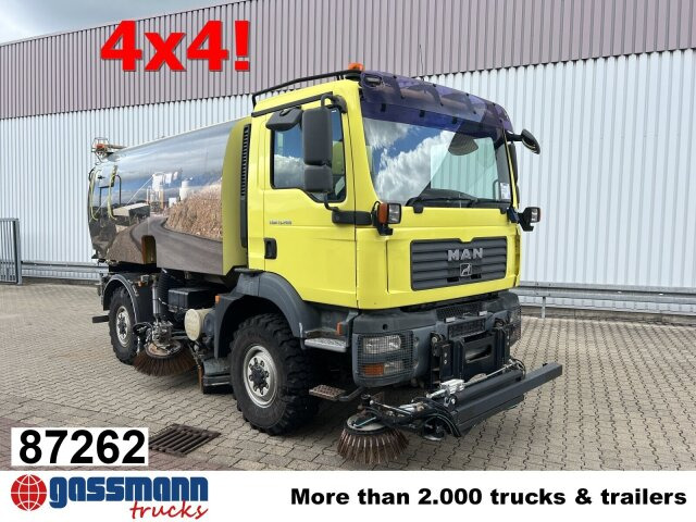 MAN TGM 13.280 4X4 BL, Kehhrmaschine Nothelfer Kobit - Penyapu jalan: gambar 1 MAN TGM 13.280 4X4 BL, Kehhrmaschine Nothelfer Kobit - Penyapu jalan: gambar 1