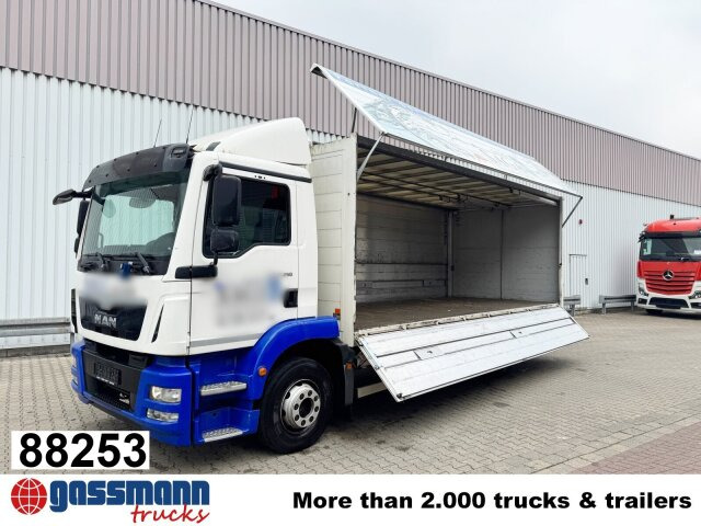MAN TGM 15.250 4x2 LL, Getränkekoffer, Navi - Truk box: gambar 1 MAN TGM 15.250 4x2 LL, Getränkekoffer, Navi - Truk box: gambar 1