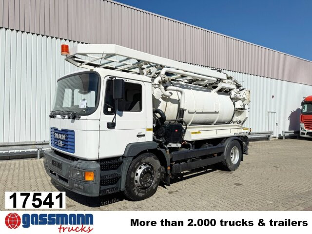 MAN TGM 18.284 4x2 BL, Assmann Saug- und Spülwagen - Penyapu jalan: gambar 1 MAN TGM 18.284 4x2 BL, Assmann Saug- und Spülwagen - Penyapu jalan: gambar 1