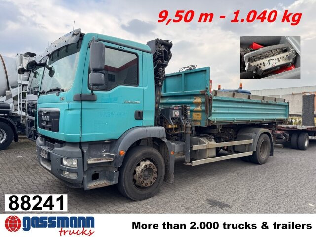 MAN TGM 18.290 4x2 LL, EEV, Kran Hiab XS 111 ES-3 - Truk jungkit, Truk derek: gambar 1 MAN TGM 18.290 4x2 LL, EEV, Kran Hiab XS 111 ES-3 - Truk jungkit, Truk derek: gambar 1
