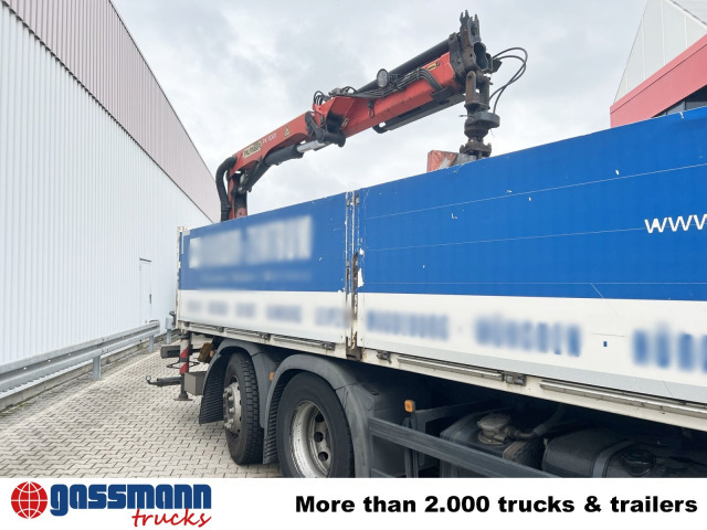 Truk flatbed, Truk derek MAN TGM 26.340 6X2-4 LL, Lenk-/Liftachse, Heckkran: gambar 9