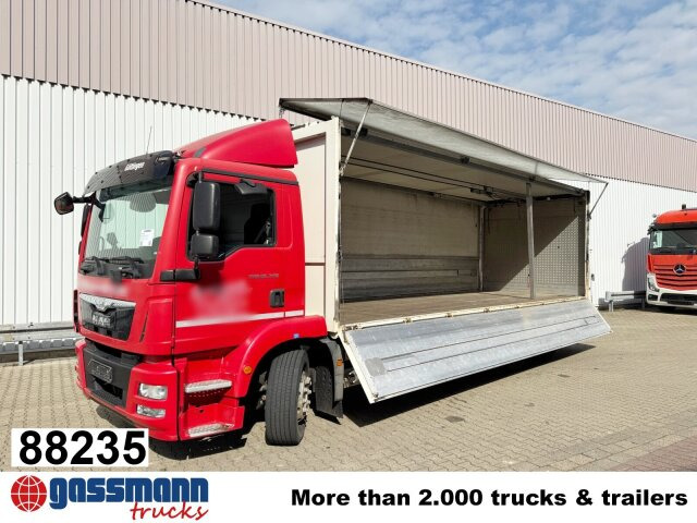 MAN TGM 26.340 6x2-4 LL, Getränkekoffer, - Truk box: gambar 1 MAN TGM 26.340 6x2-4 LL, Getränkekoffer, - Truk box: gambar 1