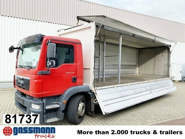 MAN TGM 26.340 6x2-4 LL Getränkewagen, - Truk box: gambar 1 MAN TGM 26.340 6x2-4 LL Getränkewagen, - Truk box: gambar 1