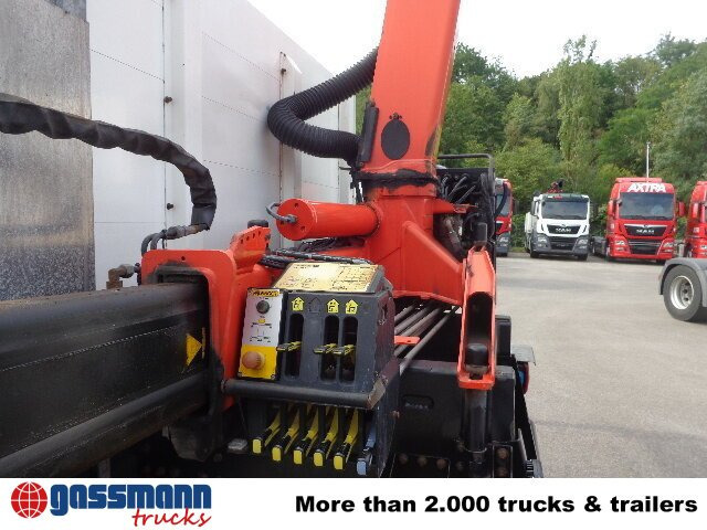 MAN TGM 26.340 6x2-4 LL,Lenk-Liftachse, Heckkran, - Truk flatbed, Truk derek: gambar 3 MAN TGM 26.340 6x2-4 LL,Lenk-Liftachse, Heckkran, - Truk flatbed, Truk derek: gambar 3