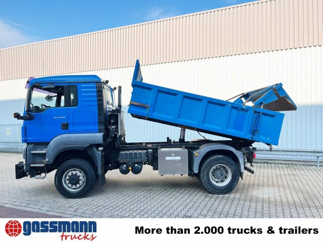 MAN TGS 18.360 4X4 BL, Hinterkipper, hydr. - Tempat sampah: gambar 3 MAN TGS 18.360 4X4 BL, Hinterkipper, hydr. - Tempat sampah: gambar 3