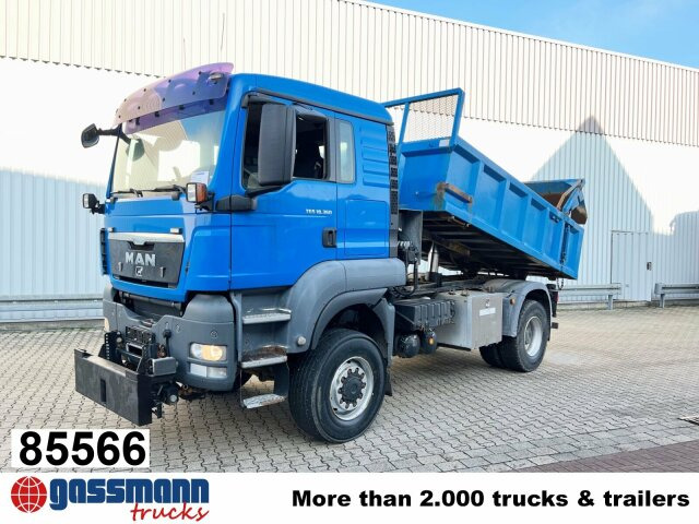 MAN TGS 18.360 4X4 BL, Hinterkipper, hydr. - Tempat sampah: gambar 1 MAN TGS 18.360 4X4 BL, Hinterkipper, hydr. - Tempat sampah: gambar 1