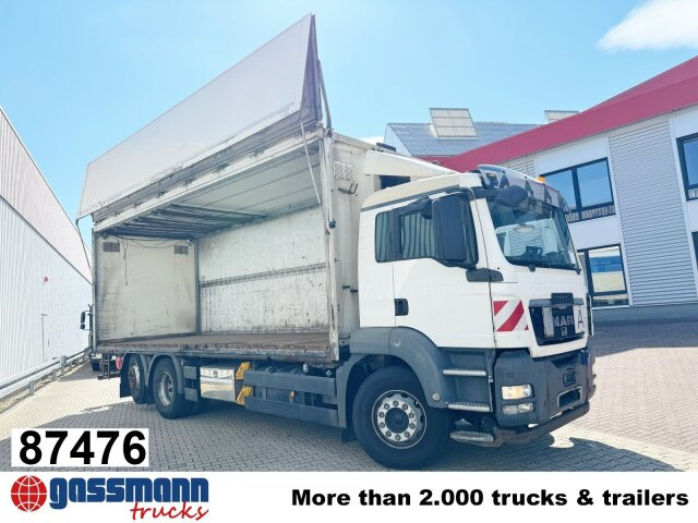MAN TGS 26.360 6X2-4 BL, Lift-/Lenkachse, - Truk box: gambar 1 MAN TGS 26.360 6X2-4 BL, Lift-/Lenkachse, - Truk box: gambar 1